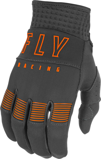 Youth F 16 Gloves Grey/Orange Sz 02