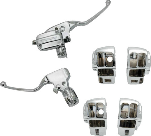 Handlebar Control Kit Chr Cable Clutch `08 16 Flh Handlebar Control Kit Chr Cable Clutch `08 16 Flh