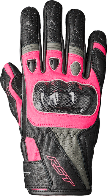 Stunt Iii Ce Ladies Glove Black / Pink / Grey Xl