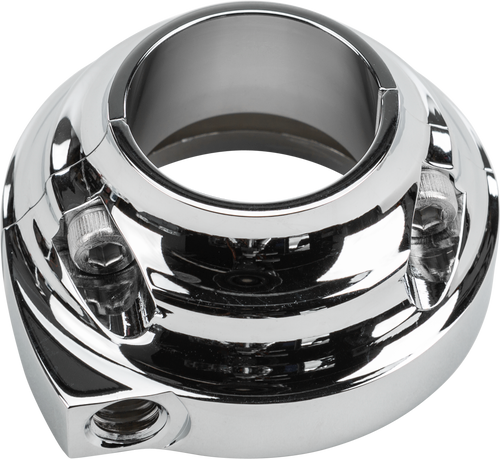 Throttle Clamp Single Cable Screw In Style Chrome Throttle Clamp Single Cable Screw In Style Chrome