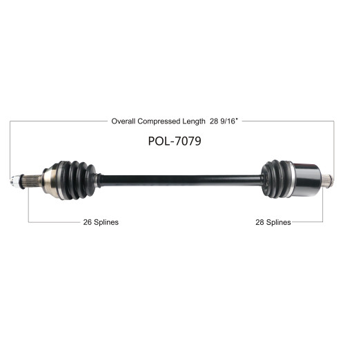 Oe 2.0 Axle Rear POL-7079