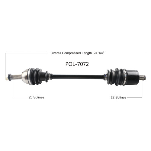 Oe 2.0 Axle Front POL-7072
