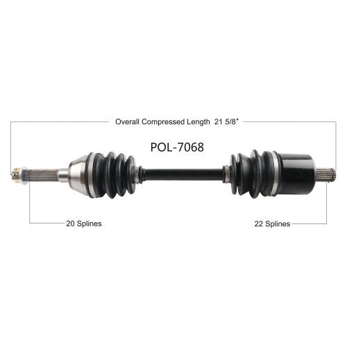 Oe 2.0 Axle Front POL-7068