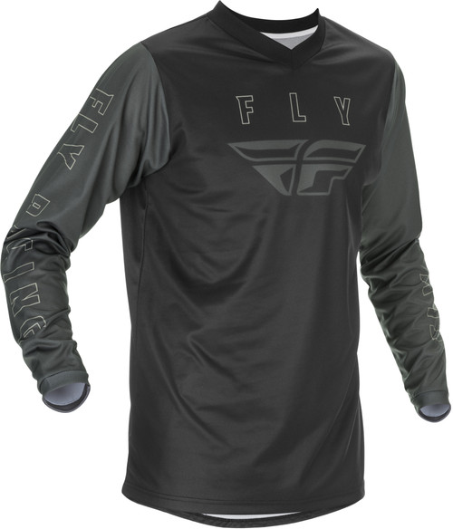 Youth F 16 Jersey Black/Grey Yx 374-920YX