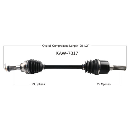 Oe 2.0 Axle Rear Right KAW-7017