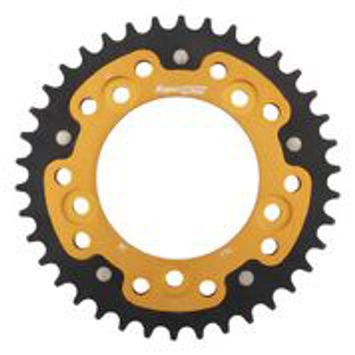 Rear Stealth Sprocket Alu/Stl 38t 525 Gld Duc