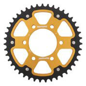 Rear Stealth Sprocket Alu/Stl 43t 520 Gld Kaw