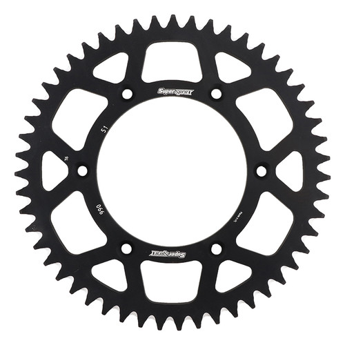 Rear Sprocket Aluminum 51t 520 Blk Husq/Ktm RAL-990-51-BLK