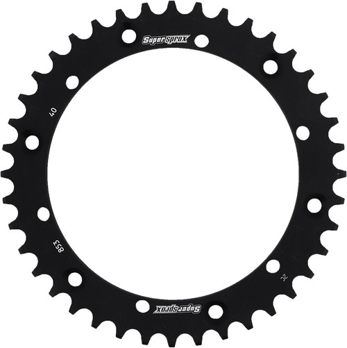 Rear Sprocket Aluminum 40t 520 Blk Yam Rear Sprocket Aluminum 40t 520 Blk Yam
