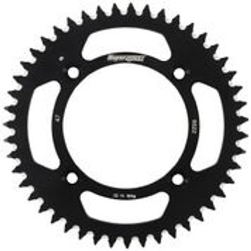 Rear Sprocket Aluminum 47t 420 Blk Yam RAL-6622-47-BLK Rear Sprocket Aluminum 47t 420 Blk Yam RAL-6622-47-BLK