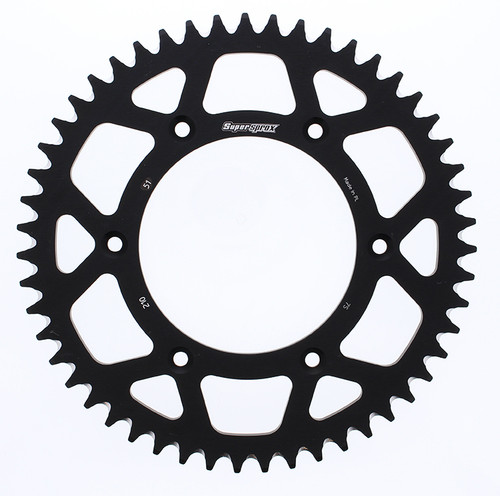 Rear Sprocket Aluminum 51t 520 Blk Hon RAL-210-51-BLK