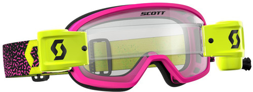 Youth Buzz Wfs Goggle Pink/Yellow W/Clear Lens Youth Buzz Wfs Goggle Pink/Yellow W/Clear Lens