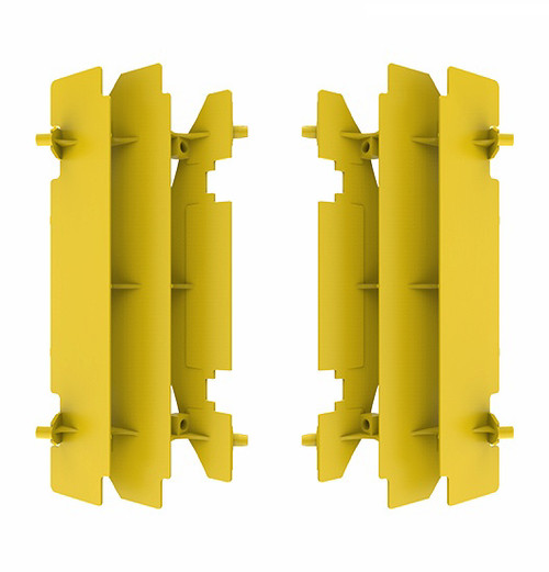 Radiator Louvers Rm/Dr Yellow