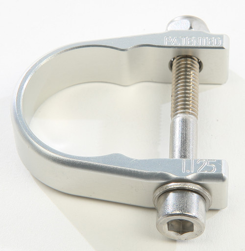 1.125" Strap Clamp Silver 1.125" Strap Clamp Silver