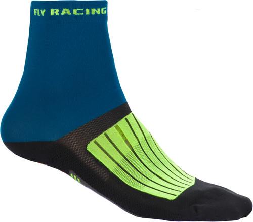 Fly Action Socks Navy/Hi Vis/Black Lg/Xl