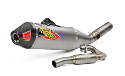P/C Ti 6 Exhaust System W/Carbon Cap P/C Ti 6 Exhaust System W/Carbon Cap