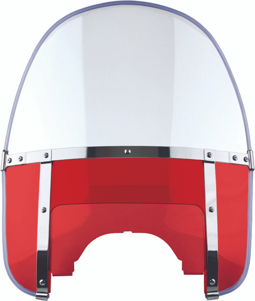 Heritage Beaded Ws Red/Clear W/Adjustable Window N2231