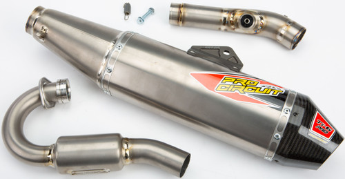 Ti 6 Pro Titanium Exhaust Kx250f '17 19 Ti 6 Pro Titanium Exhaust Kx250f '17 19