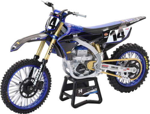 1:12 Scale Yamaha Factory Team Yz450 Dylan Ferandis #14 1:12 Scale Yamaha Factory Team Yz450 Dylan Ferandis #14