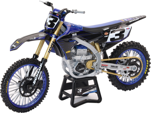 1:12 Scale Yamaha Team Yz450f Eli Tomac #3 W/#1 Sx/Mx 1:12 Scale Yamaha Team Yz450f Eli Tomac #3 W/#1 Sx/Mx