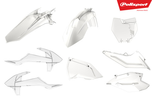 Plastic Body Kit Clear 90770