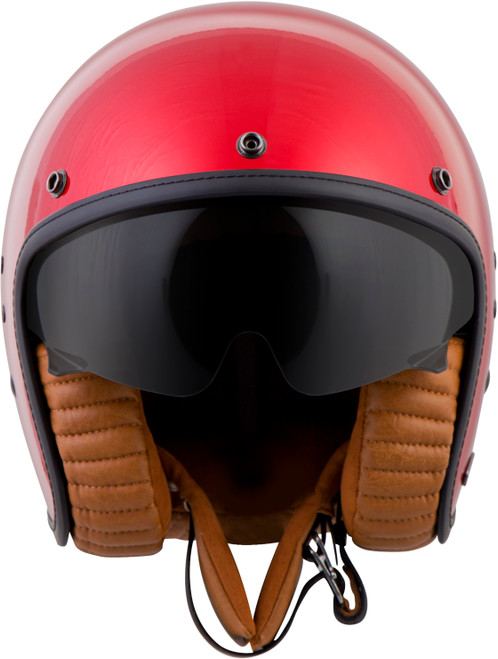 Bellfast Open Face Helmet Candy Red 3x