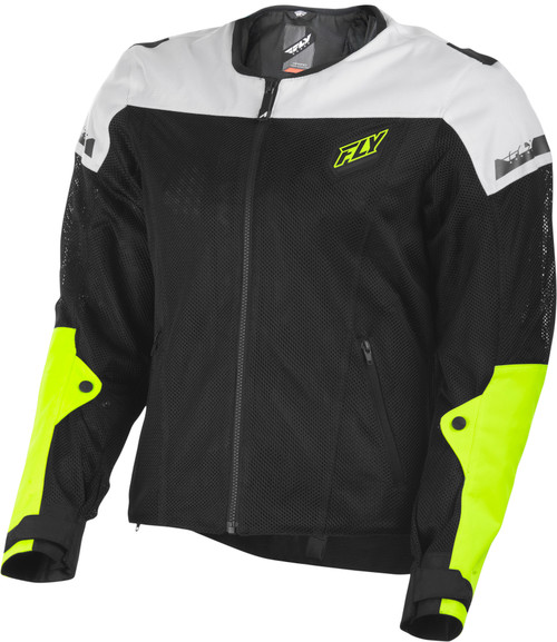Flux Air Mesh Jacket Black/Hi Vis 2x