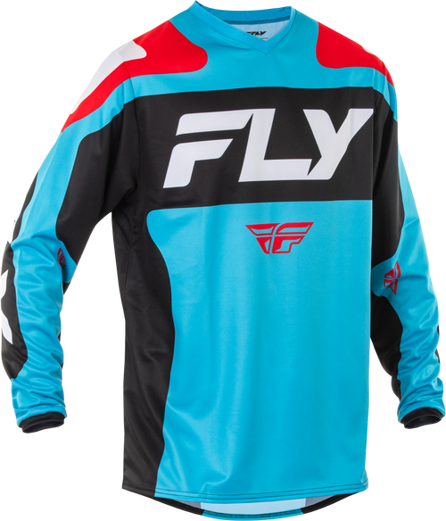 F 16 Jersey Cyan/Black/White 2x