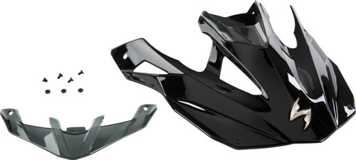 Vx 35 Peak Visor Gloss Black