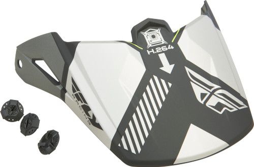Elite Onset Visor Matte Black/Grey/Hi Vis Elite Onset Visor Matte Black/Grey/Hi Vis