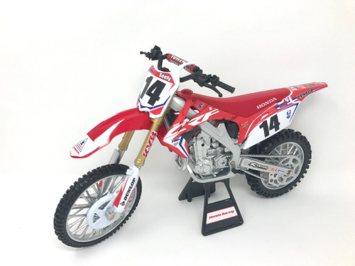 Replica 1:6 Race Bike 17 Honda Crf450r Red(seely)