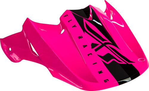 F2 Carbon Shield Helmet Visor Black/Pink F2 Carbon Shield Helmet Visor Black/Pink