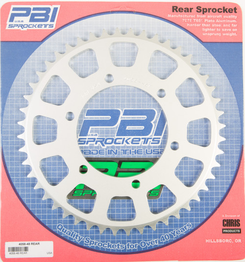 Rear Sprocket Aluminum 48t 520 Kaw/Suz/Yam Rear Sprocket Aluminum 48t 520 Kaw/Suz/Yam