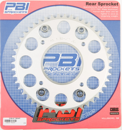 Rear Sprocket Aluminum 47t 520 Hon Rear Sprocket Aluminum 47t 520 Hon