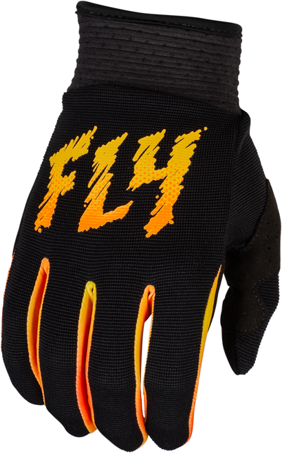 Youth F 16 Gloves Black/Yellow/Orange Ym