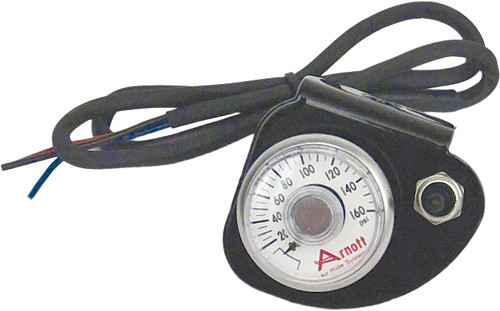 Pressure Gauge & Bracket W/Toggle Switch Black Pressure Gauge & Bracket W/Toggle Switch Black