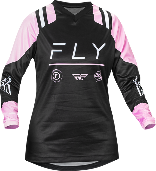 Women's F 16 Jersey Black/Lavender Sm