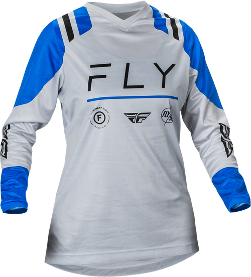 Women's F 16 Jersey Arctic Grey/Blue Lg