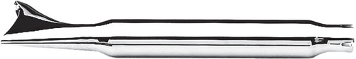 2.5" Fishtail Muffler 22.5" No Mounting Slider