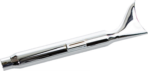 2.5" Fishtail Muffler 22.5" Right Mounting Slider