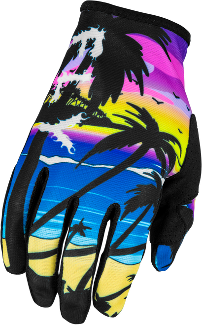 Lite Malibu Gloves Pink/Blue/Sand Xl