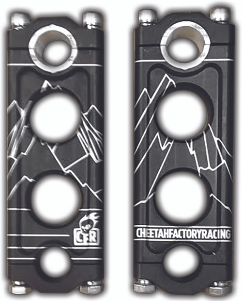 Knucks Risers 8" Black