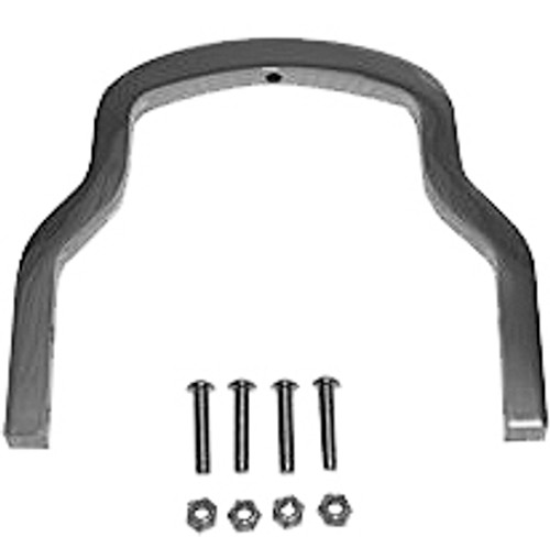 Chrome Sissy Bar 6 1/4" Tall 7 1/2 W