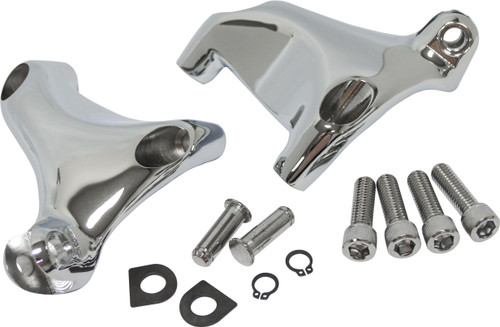 Passenger Peg Mounts Chrome Sportster 04 11 Passenger Peg Mounts Chrome Sportster 04 11
