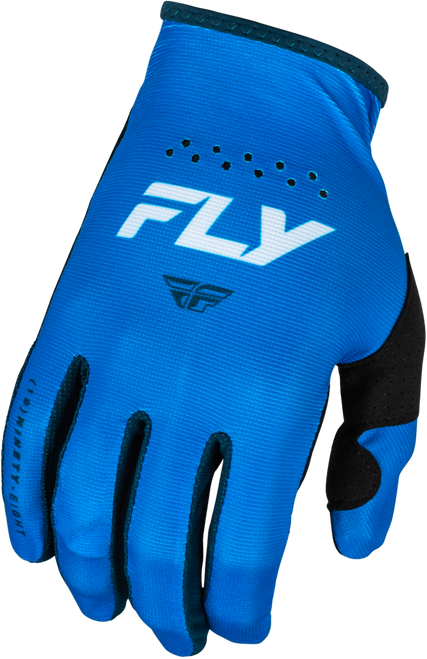 Lite Gloves Blue/White Md 377-713M
