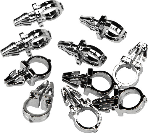 10/Pk H Bar Wiring Retainers 3/8" Hole Oe#56073 83 10/Pk H Bar Wiring Retainers 3/8" Hole Oe#56073 83