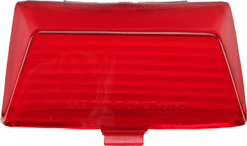 Rear Fender Tip Light Replacement Lens Red Rear Fender Tip Light Replacement Lens Red