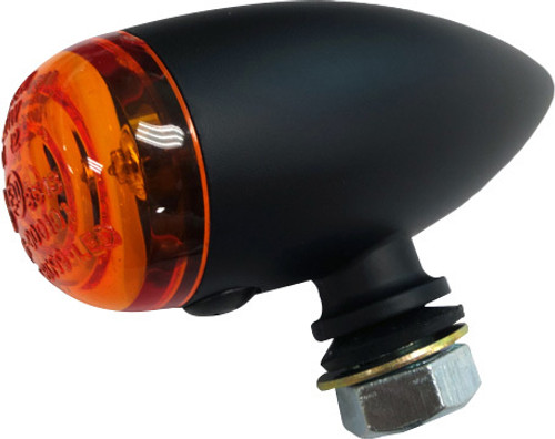 Led Bullet Marker Light Black W/Red Lens Led Bullet Marker Light Black W/Red Lens