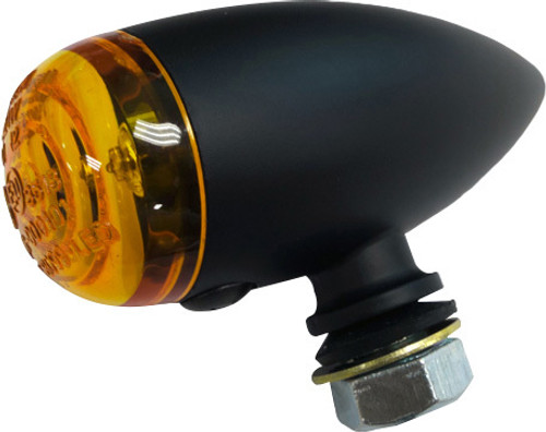 Led Bullet Marker Light Black W/Amber Lens Led Bullet Marker Light Black W/Amber Lens