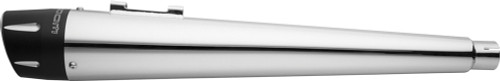 Combat Slip Ons 4.5" Chrome W/Black Tip Indian Combat Slip Ons 4.5" Chrome W/Black Tip Indian
